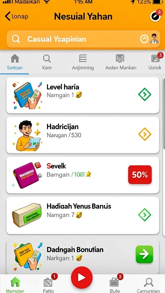 Misi seru yang menantang dan menghibur.