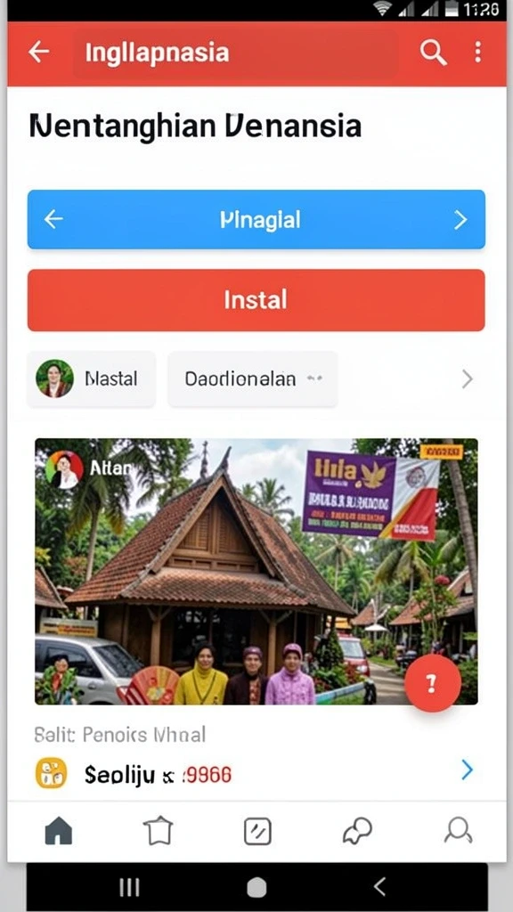 Tampilan antarmuka utama AMPER88 yang menarik.