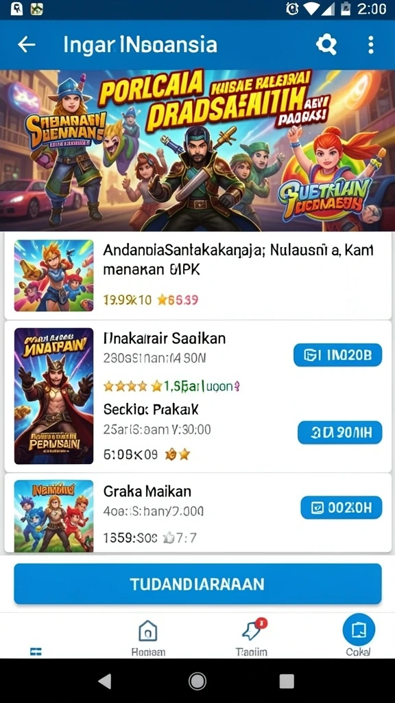 Mode multiplayer yang seru dengan teman.