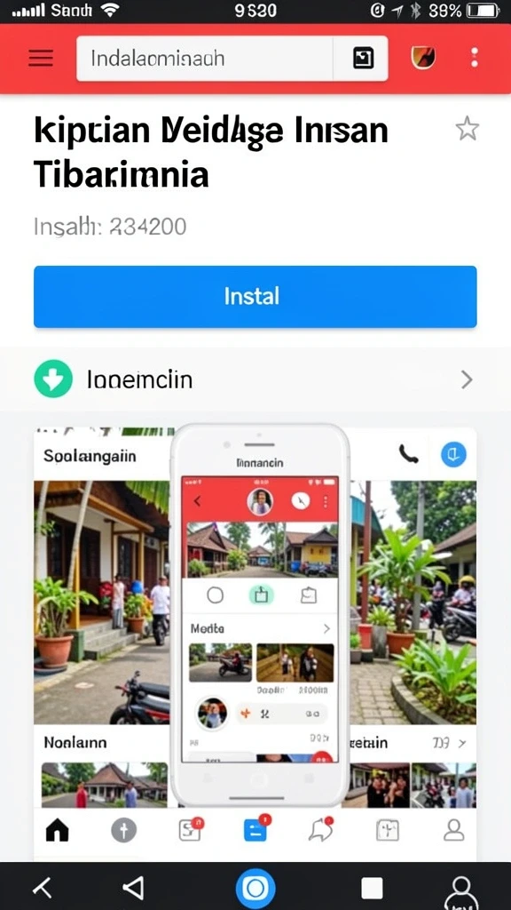 Tangkapan layar dari level pertama yang menantang.