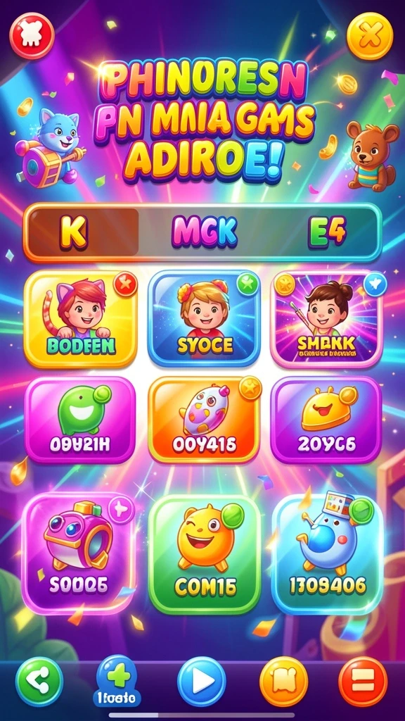 Level yang menarik dengan tantangan yang menantang dan hadiah menarik.