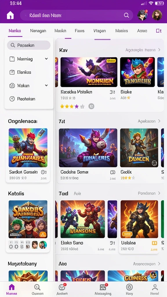 Pengalaman multiplayer yang seru dan kompetitif.
