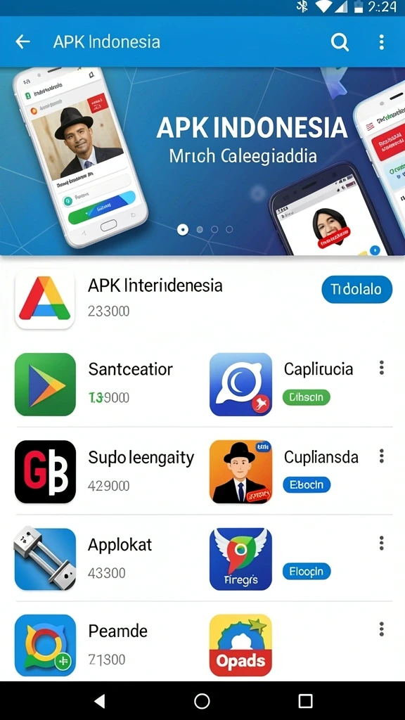 Tangkapan layar mode latihan untuk pemula.