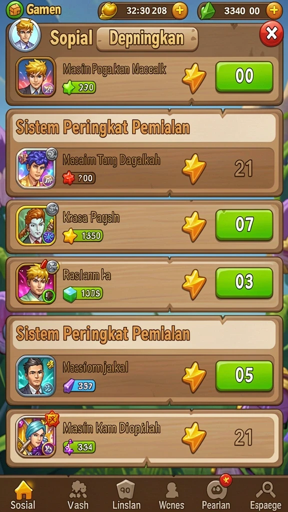 Pengalaman multiplayer yang seru dan interaktif.