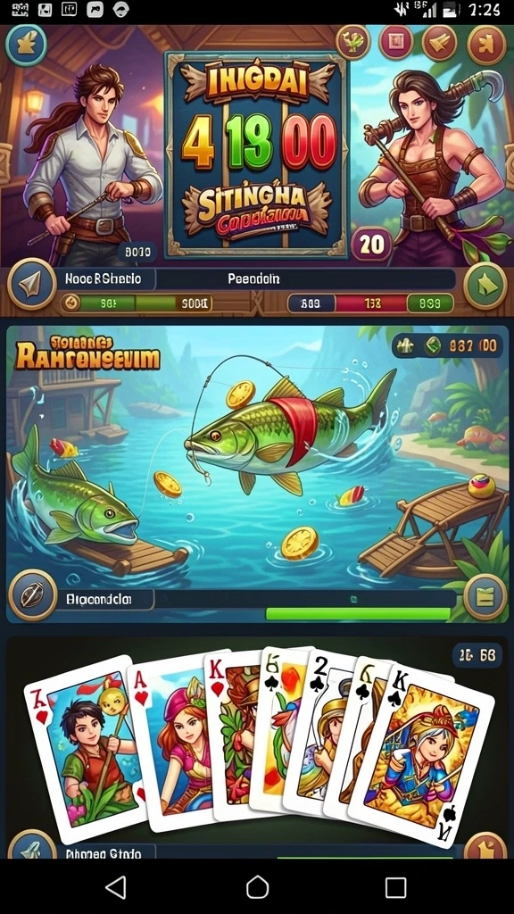 Screenshot menampilkan karakter utama dalam aksi berani.