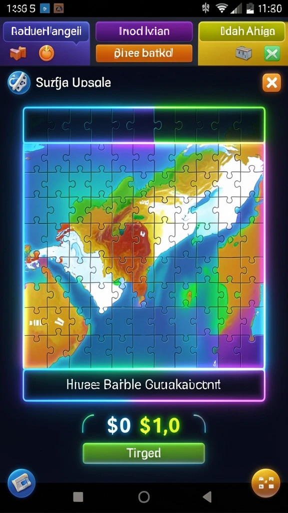 Screenshot permainan slot dengan tema petualangan yang menarik.