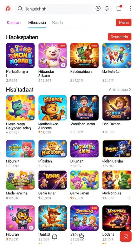 Banyak karakter seru untuk dimainkan.