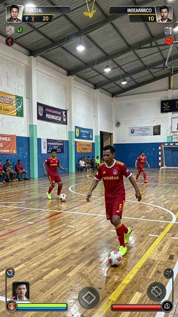 Tampilan utama HAIKUOTK dengan huruf-huruf yang siap untuk dimainkan.