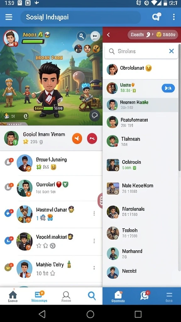 Karakter dengan kemampuan unik yang siap membantu.