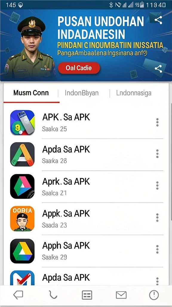 Tampilan grafis karakter yang detail dan memukau.