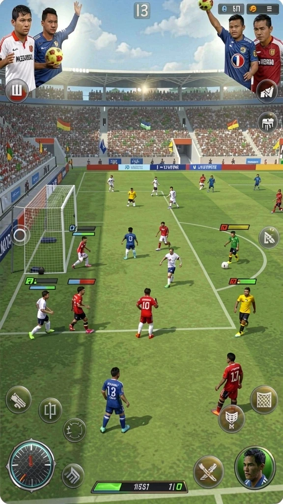 Screenshot dari permainan kartu yang seru.