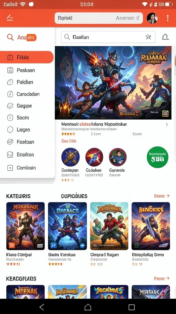 Grafik cerah yang membuat permainan semakin menarik.