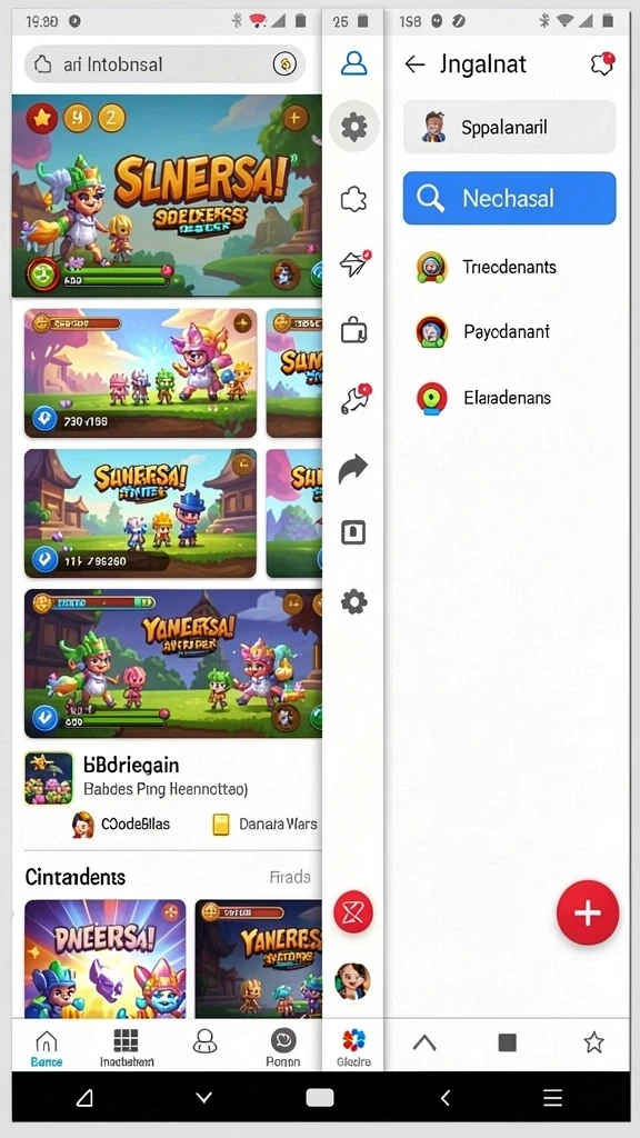 Mode multiplayer seru untuk bertanding dengan teman.