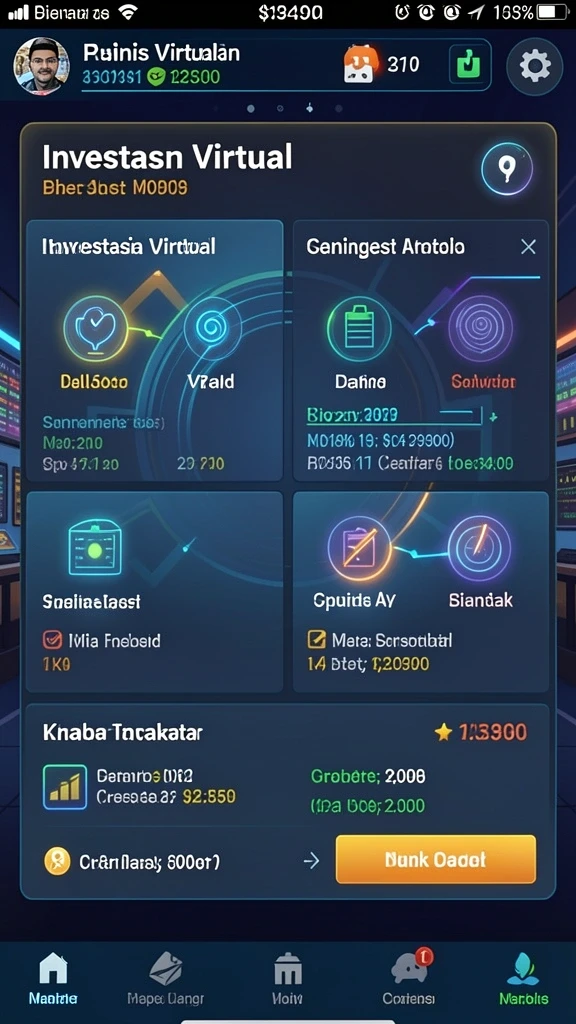 Level yang beragam dan tantangan yang menarik.