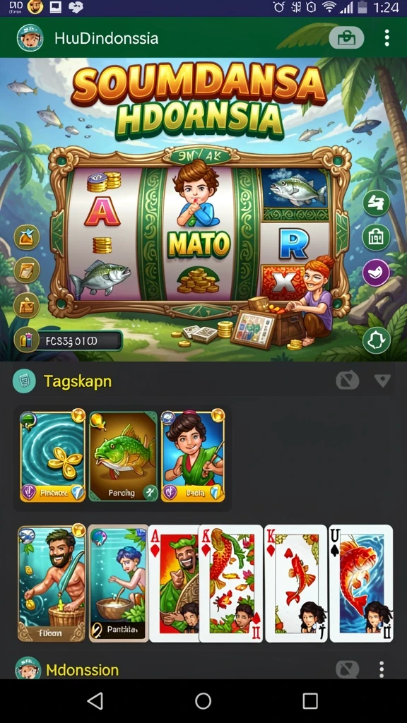 Tampilan menarik dengan tema slot yang beragam.