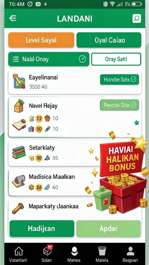 Grafis yang memukau dan menarik perhatian.