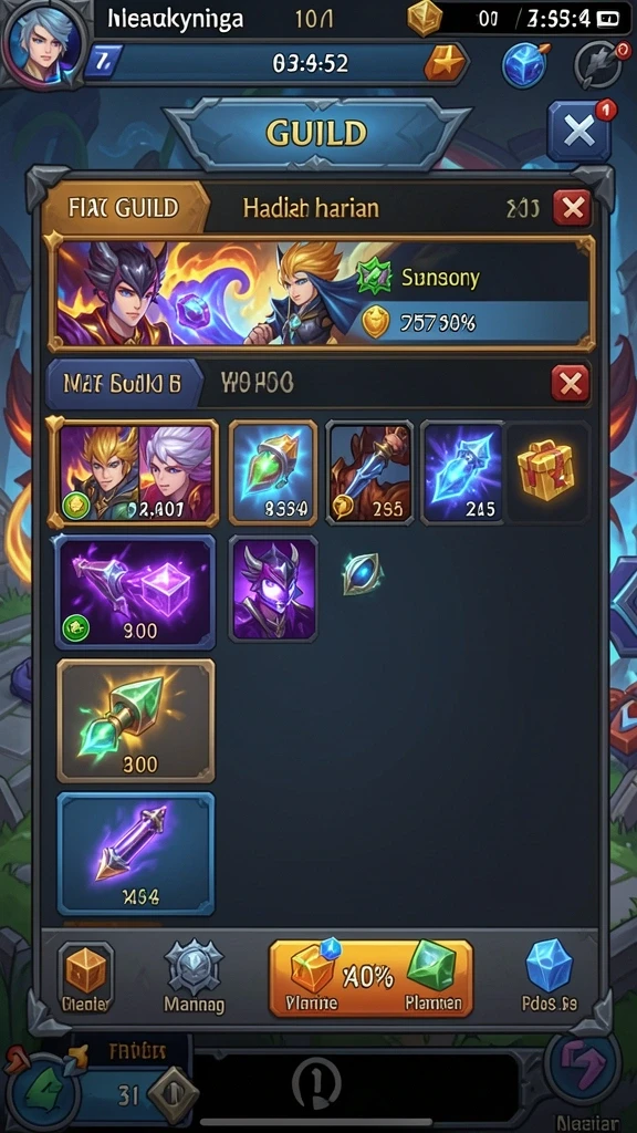 Screenshot menampilkan gameplay menarik dari level terbaru.