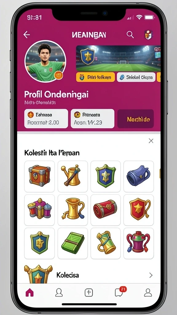 Antarmuka pengguna yang intuitif dan mudah digunakan.