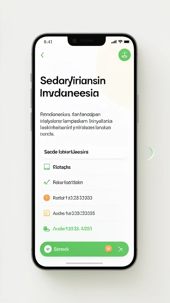 Tampilan antarmuka yang ramah pengguna.