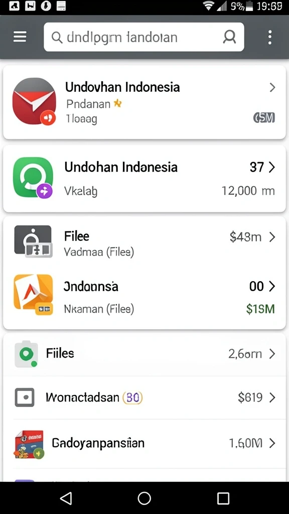 Tampilan awal permainan yang menarik dan tidak membosankan.
