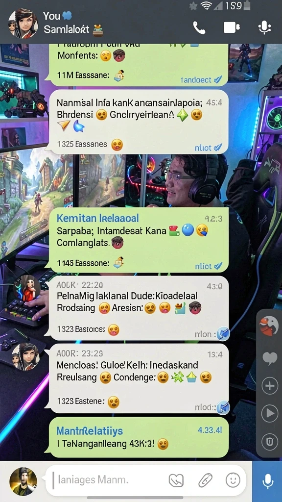 Karakter unik yang siap dimainkan.