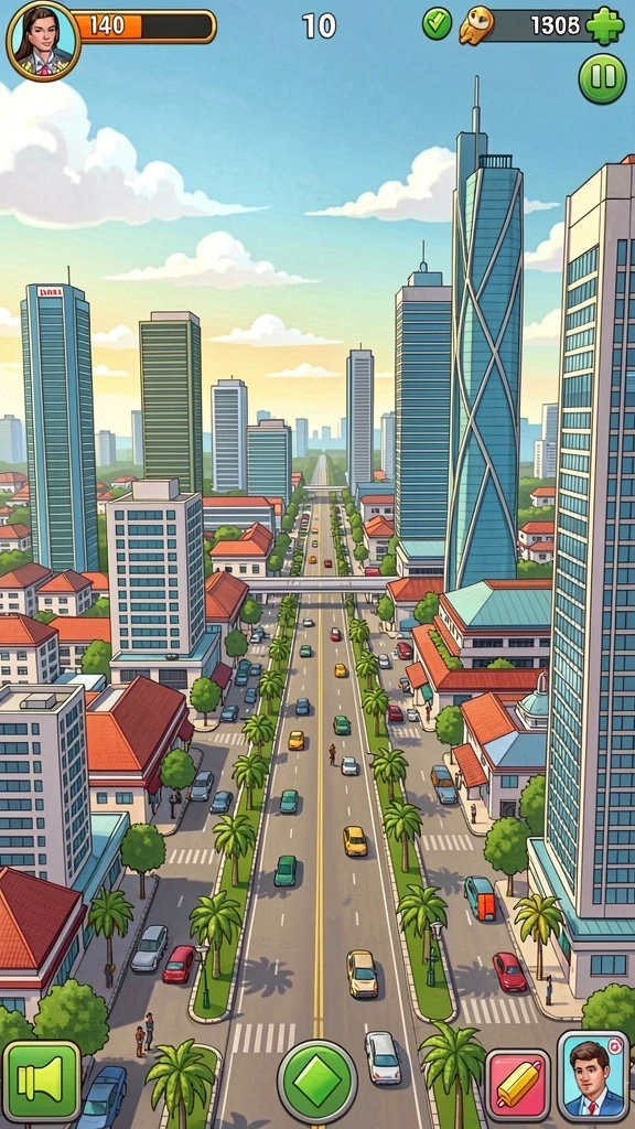 Tampilan antarmuka yang bersih dan modern.