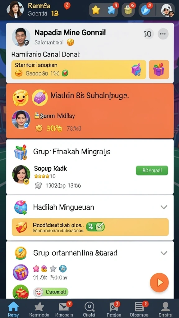 Varian permainan kartu yang lengkap dan menarik.