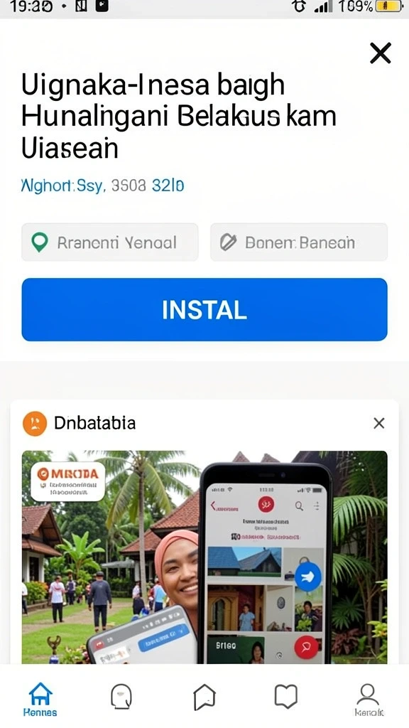 Tampilan awal permainan SUPERHOKI yang menarik.