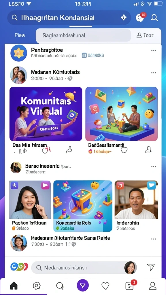 Screenshot yang menampilkan lingkungan permainan yang indah.