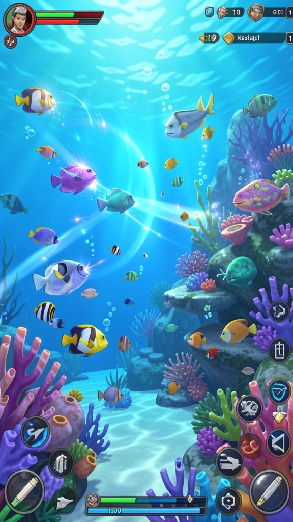 Screenshot dari salah satu pertarungan epik di game.