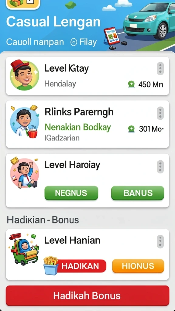 Screenshot memperlihatkan grafis menakjubkan dari level baru.