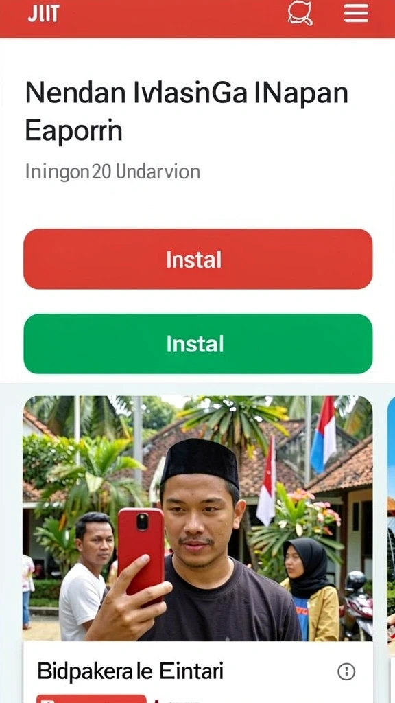Antarmuka pengguna yang intuitif dan menarik.
